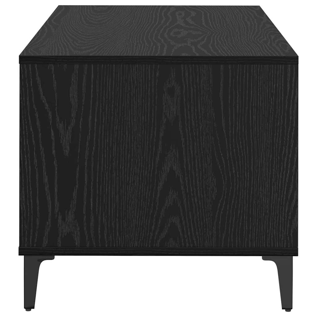 Table basse Chêne noir 90 x 49 x 45 cm Bois d'ingénierie - XIOS