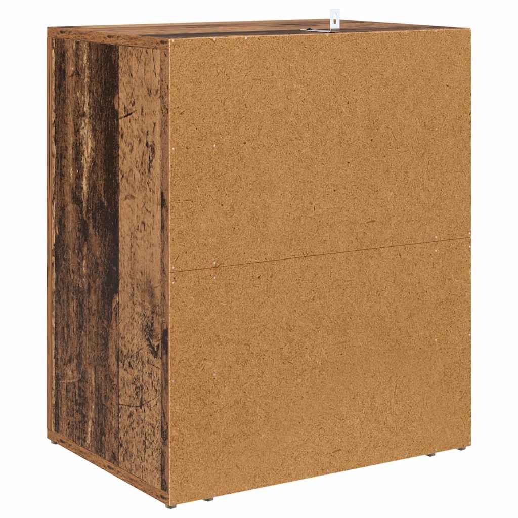 Cabinet de chevet Bois ancien 50 x 36 x 60 cm Bois d'ingénierie - XIOS
