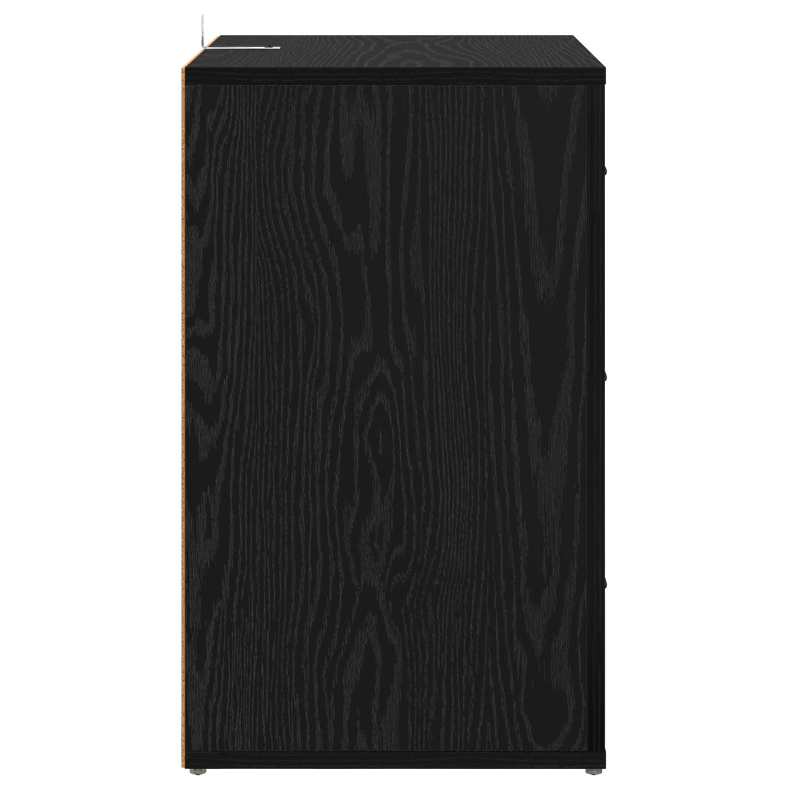 Cabinet de chevet Chêne noir 35 x 50 x 60 cm Bois d'ingénierie - XIOS