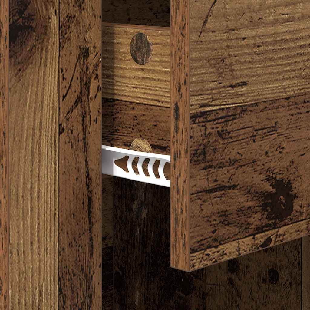 Cabinet de chevet Bois ancien 50 x 36 x 60 cm Bois d'ingénierie - XIOS