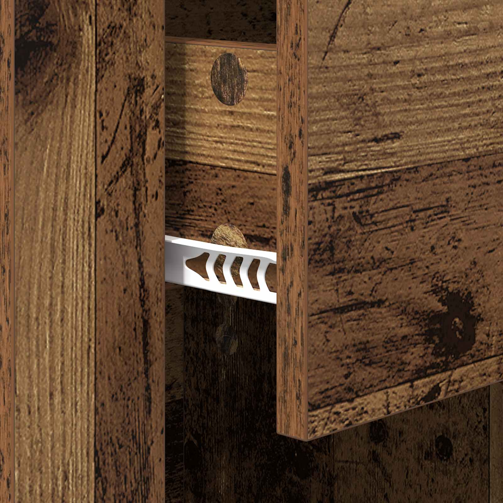 Cabinet de chevet Bois ancien 35 x 50 x 60 cm Bois d'ingénierie - XIOS