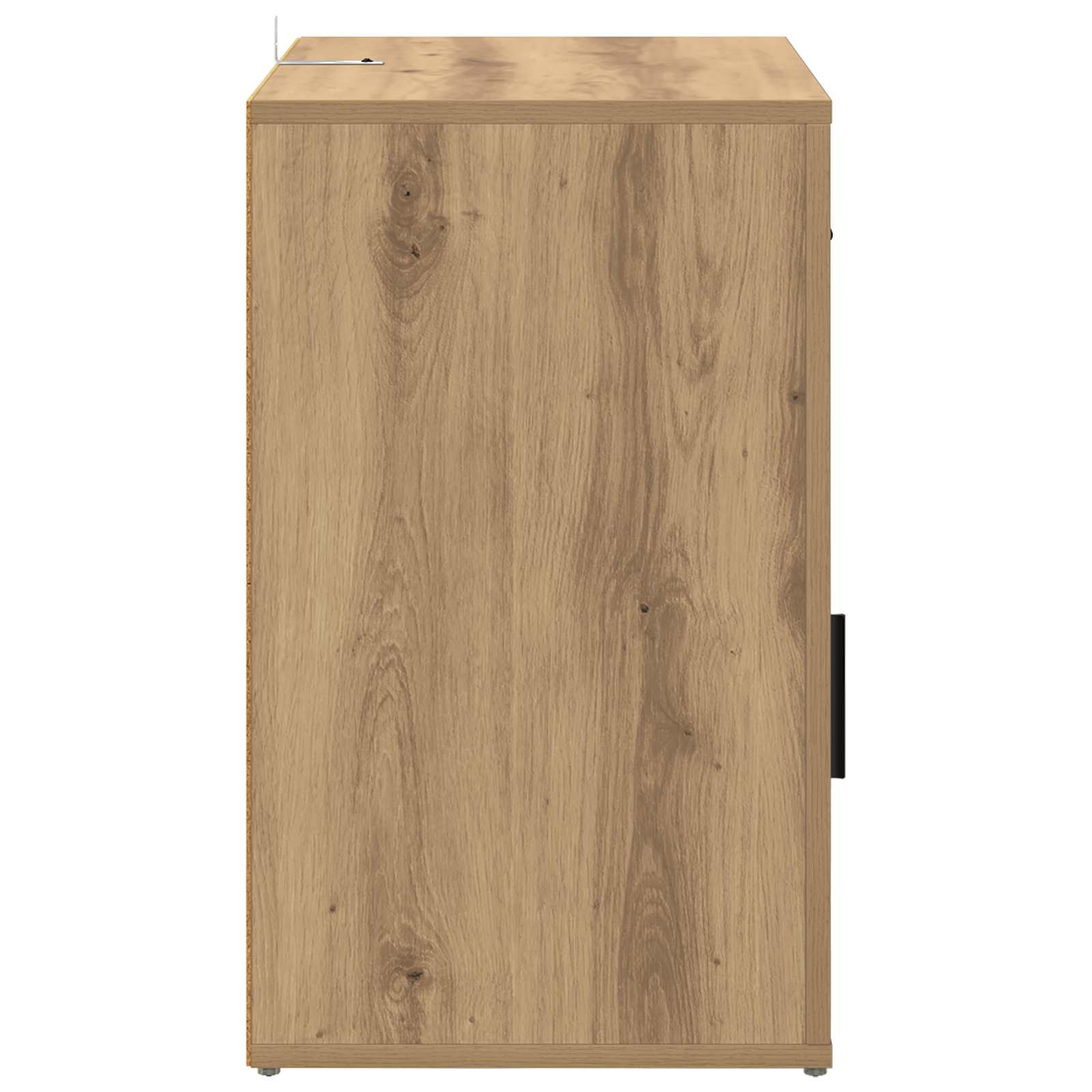 Cabinet de chevet avec tiroir Chêne artisanal 35 x 50 x 60 cm - XIOS