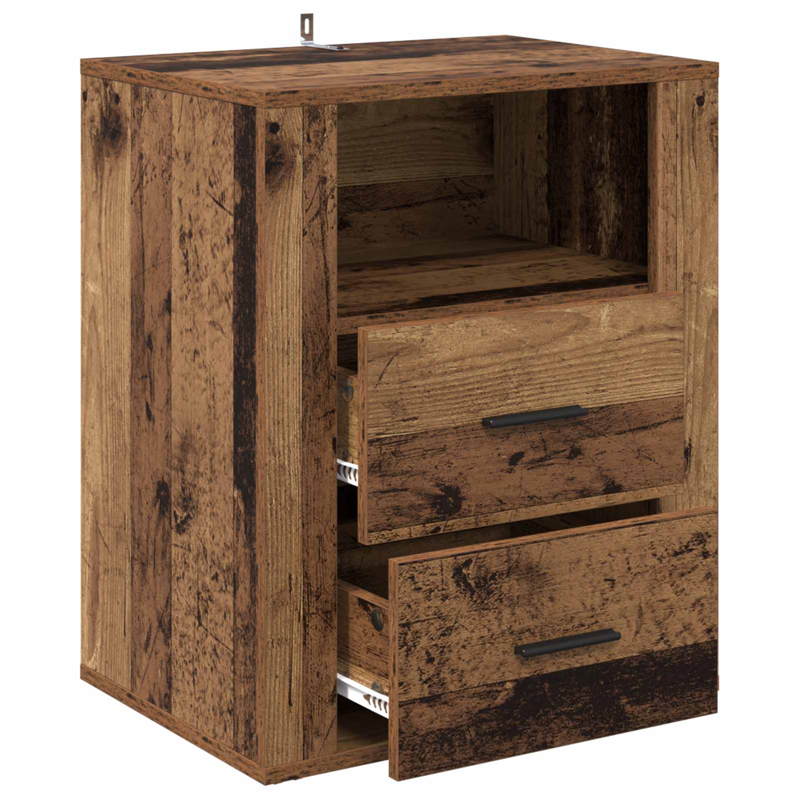 Cabinet de chevet Bois ancien 35 x 50 x 60 cm Bois d'ingénierie - XIOS