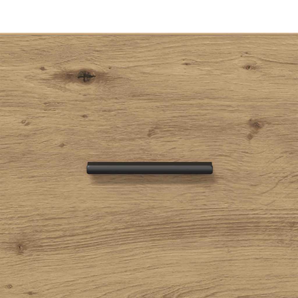 Cabinet de chevet avec tiroir chêne artisanal 60 x 36 x 45 cm - XIOS