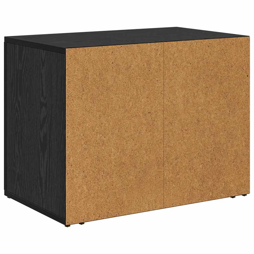 Cabinet de chevet Chêne noir 35 x 60 x 50 cm Bois d'ingénierie - XIOS