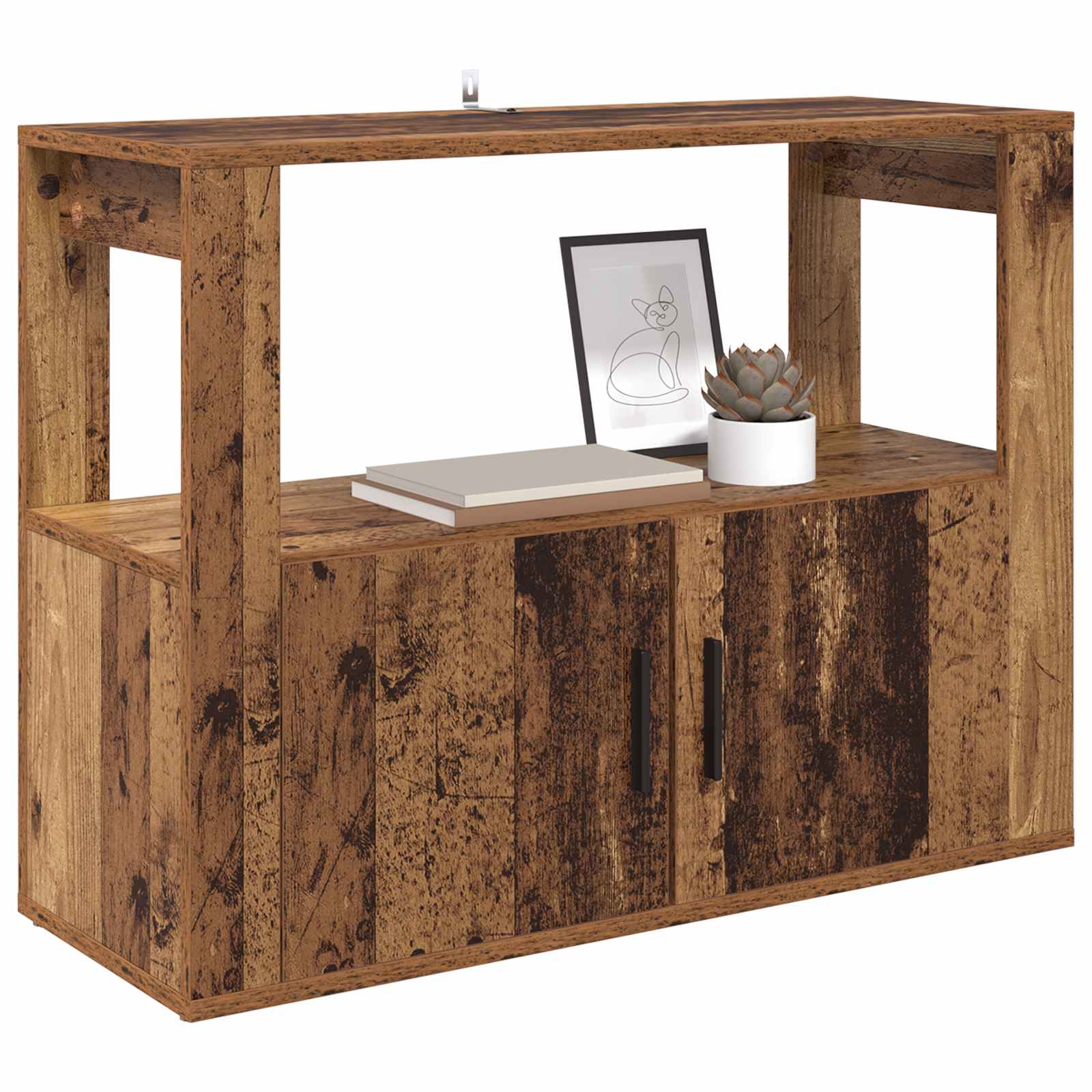 Buffet Bois ancien 80 x 30 x 60 cm Bois d'ingénierie - XIOS