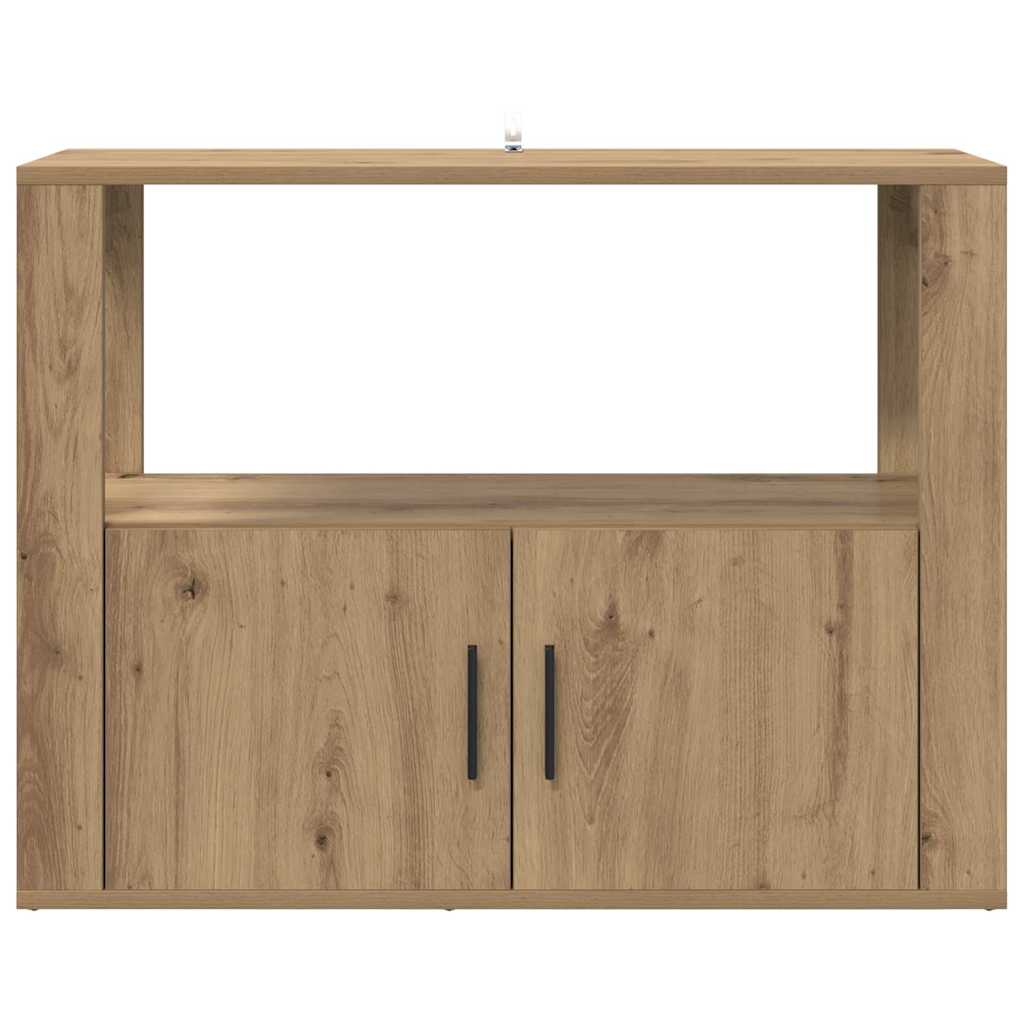 Buffet chêne artisanal 80 x 30 x 60 cm Bois d'ingénierie - XIOS