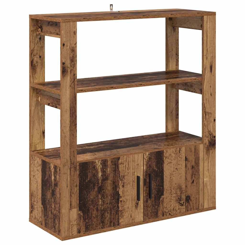 Buffet Bois ancien 30 x 80 x 90 cm Bois d'ingénierie - XIOS