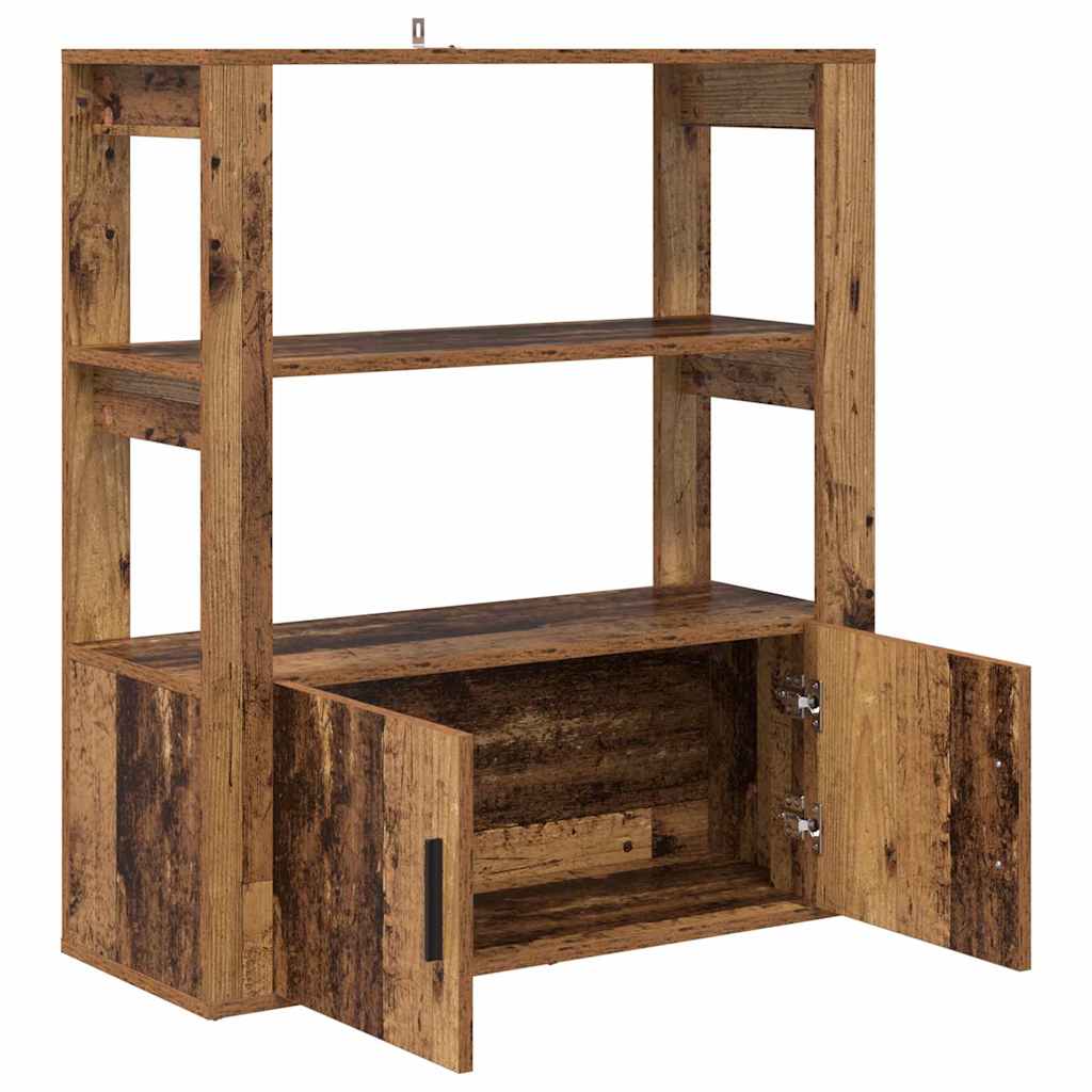 Buffet Bois ancien 30 x 80 x 90 cm Bois d'ingénierie - XIOS
