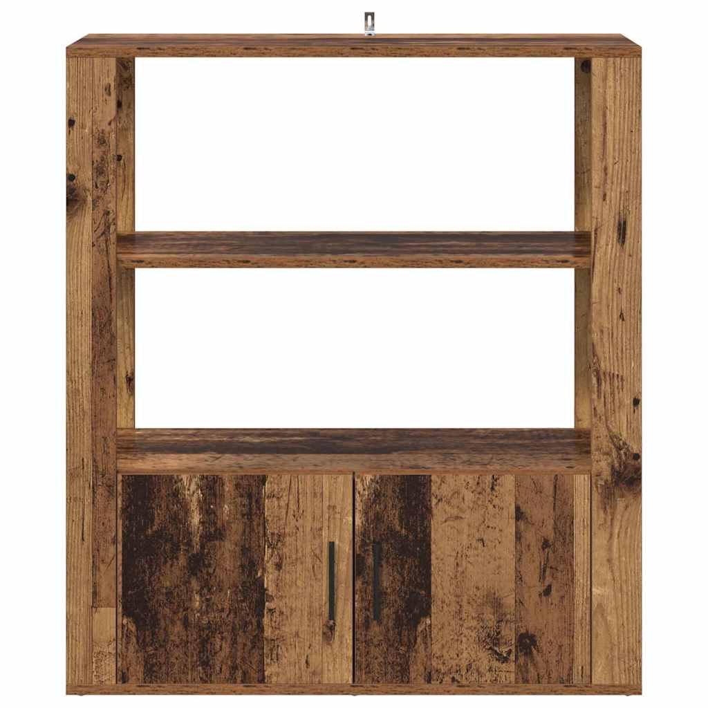 Buffet Bois ancien 30 x 80 x 90 cm Bois d'ingénierie - XIOS