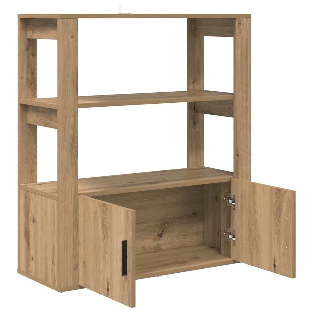 Buffet chêne artisanal 30 x 80 x 90 cm Bois d'ingénierie - XIOS