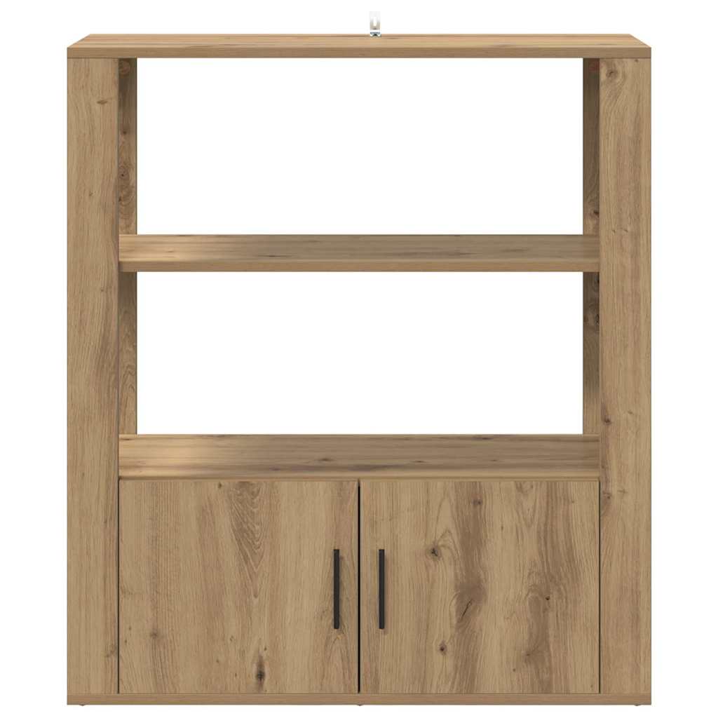 Buffet chêne artisanal 30 x 80 x 90 cm Bois d'ingénierie - XIOS