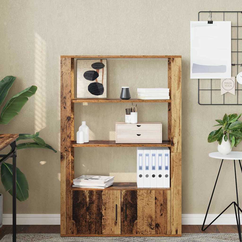 Buffet Bois ancien 30 x 80 x 119.5 cm Bois d'ingénierie - XIOS