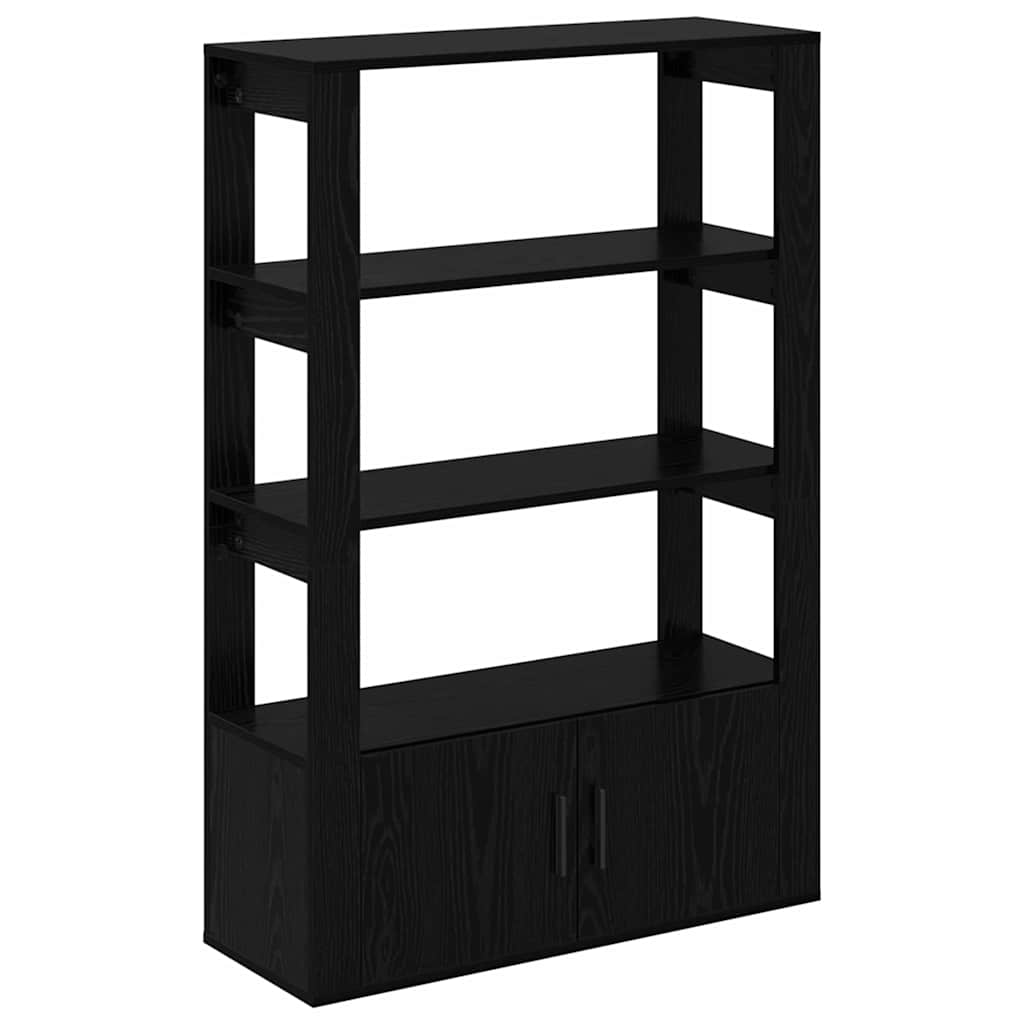 Buffet Chêne noir 30 x 80 x 119.5 cm Bois d'ingénierie - XIOS