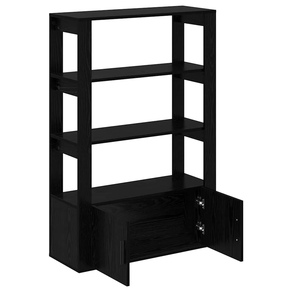 Buffet Chêne noir 30 x 80 x 119.5 cm Bois d'ingénierie - XIOS