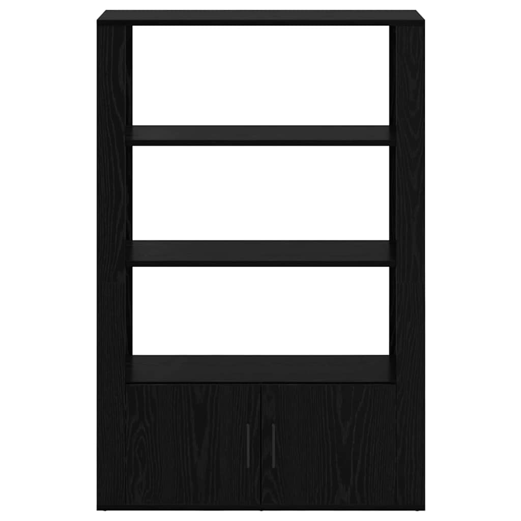 Buffet Chêne noir 30 x 80 x 119.5 cm Bois d'ingénierie - XIOS