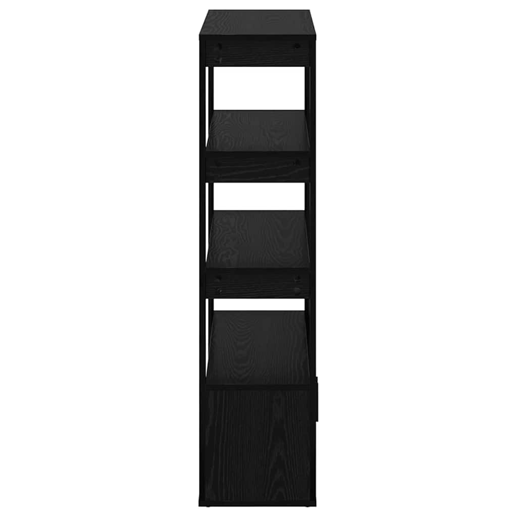 Buffet Chêne noir 30 x 80 x 119.5 cm Bois d'ingénierie - XIOS