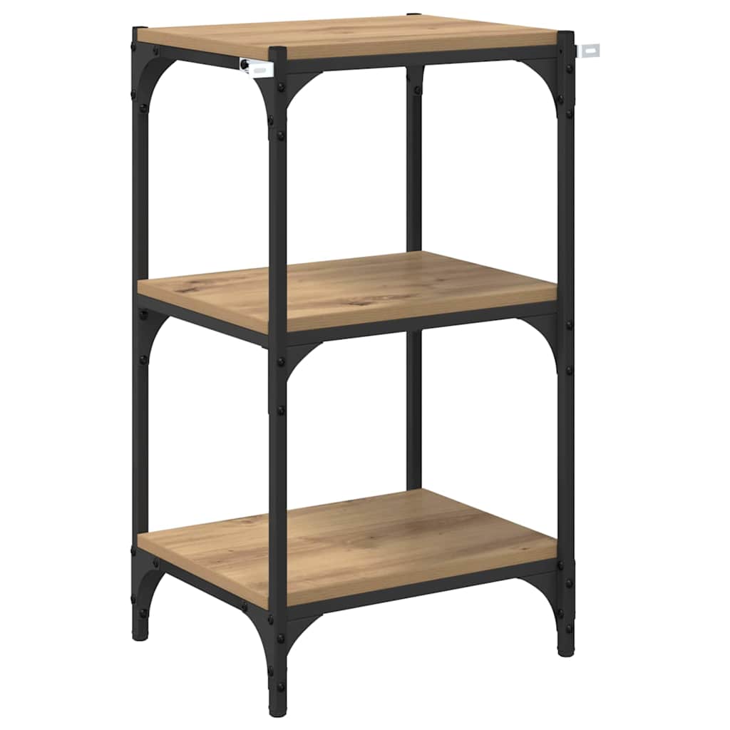 Bibliothèque chêne artisanal 40 x 33 x 70,5 cm - XIOS