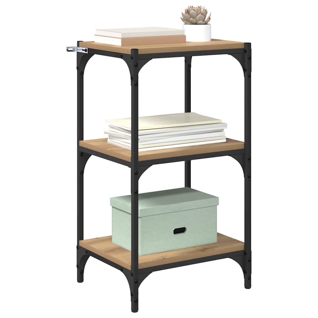 Bibliothèque chêne artisanal 40 x 33 x 70,5 cm - XIOS