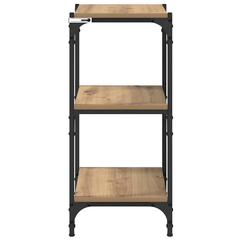 Bibliothèque chêne artisanal 40 x 33 x 70,5 cm - XIOS