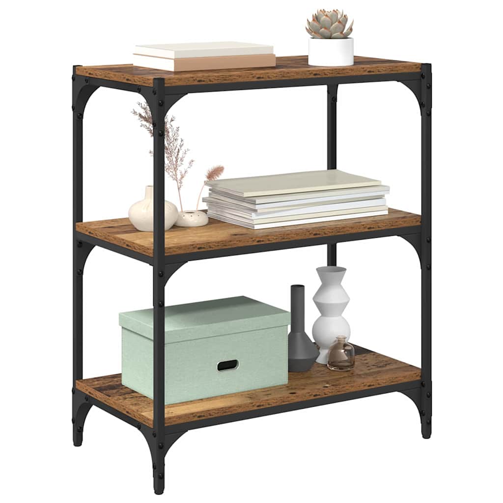 Bibliothèque Bois ancien 60 x 33 x 70,5 cm - XIOS