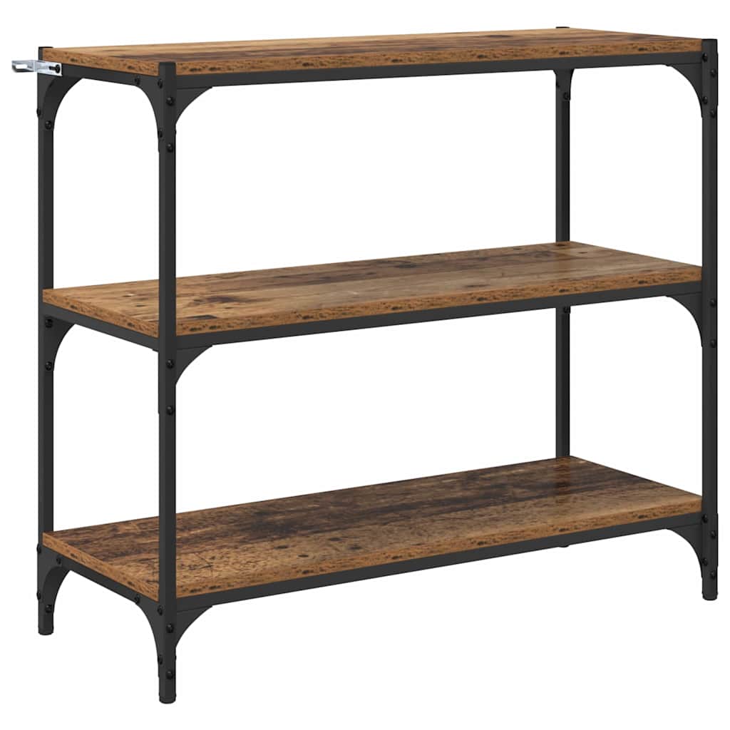 Bibliothèque Bois Ancien 80 x 33 x 70,5 cm - XIOS