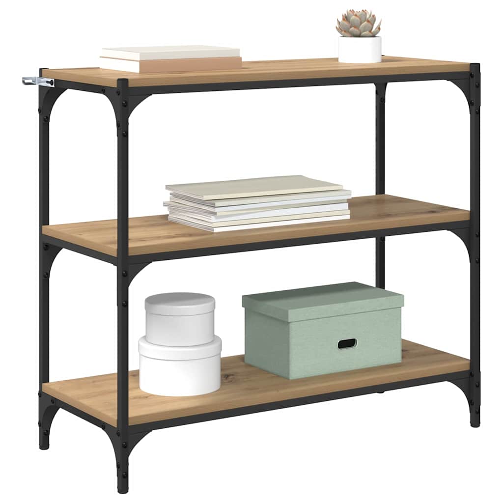 Bibliothèque Chêne artisanal 80 x 33 x 70,5 cm - XIOS