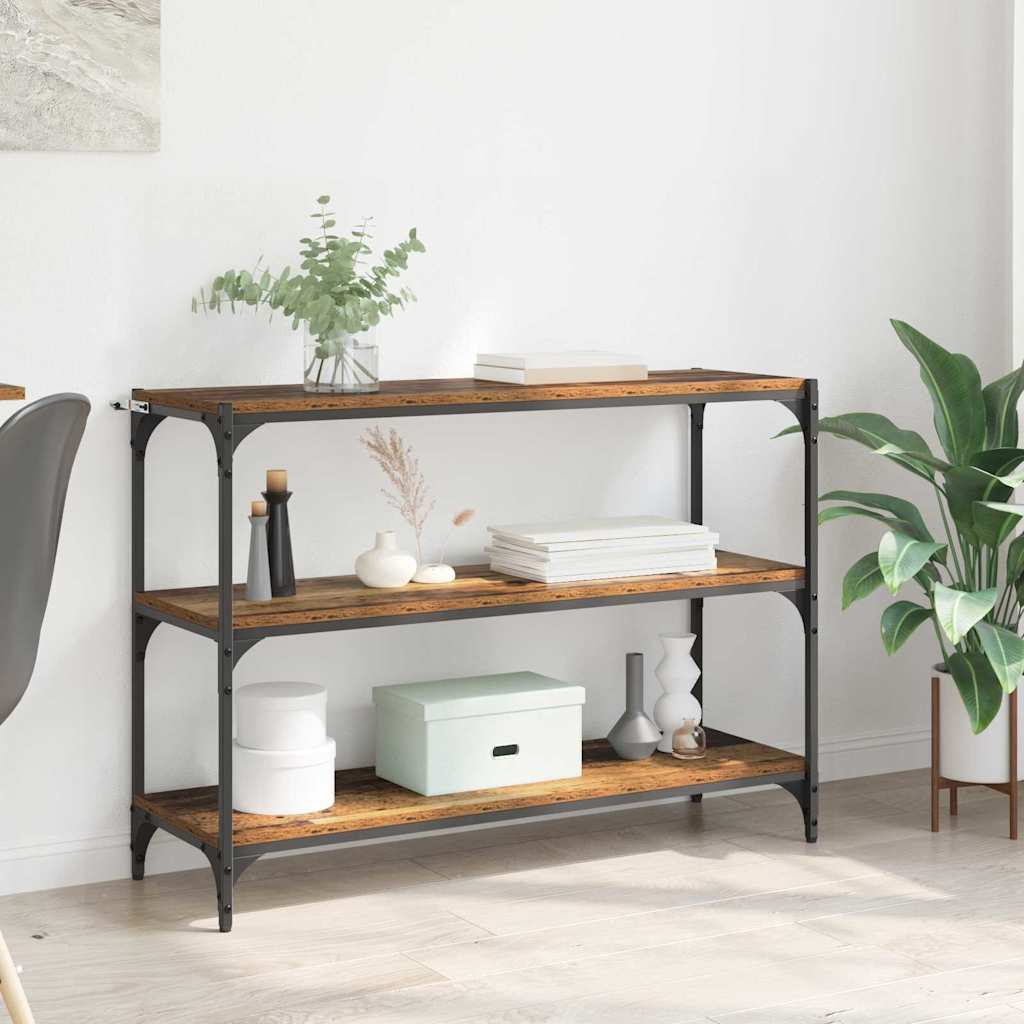 Bibliothèque Bois ancien 100 x 33 x 70,5 cm - XIOS