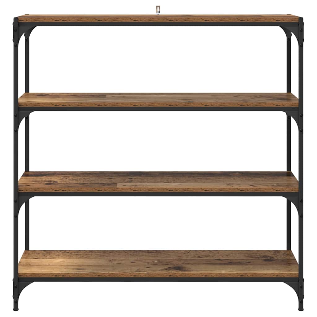 Bibliothèque Bois Ancien 100 x 33 x 100 cm - XIOS