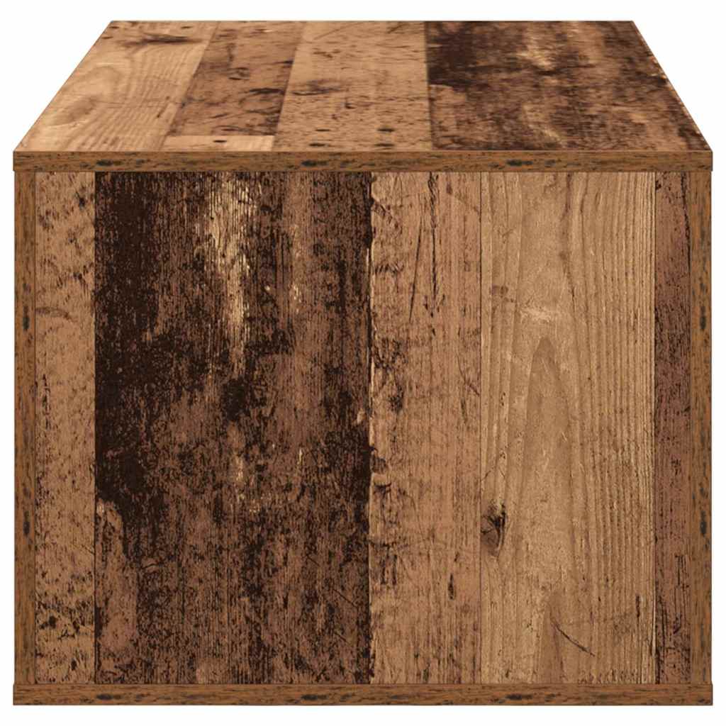 Table basse Bois Ancien 80 x 50 x 40 cm Bois d'ingénierie - XIOS