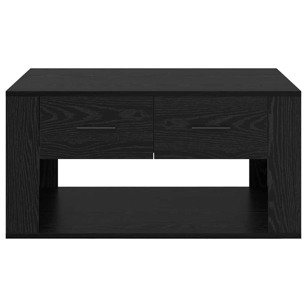 Table basse Chêne noir 80 x 50 x 40 cm Bois d'ingénierie - XIOS
