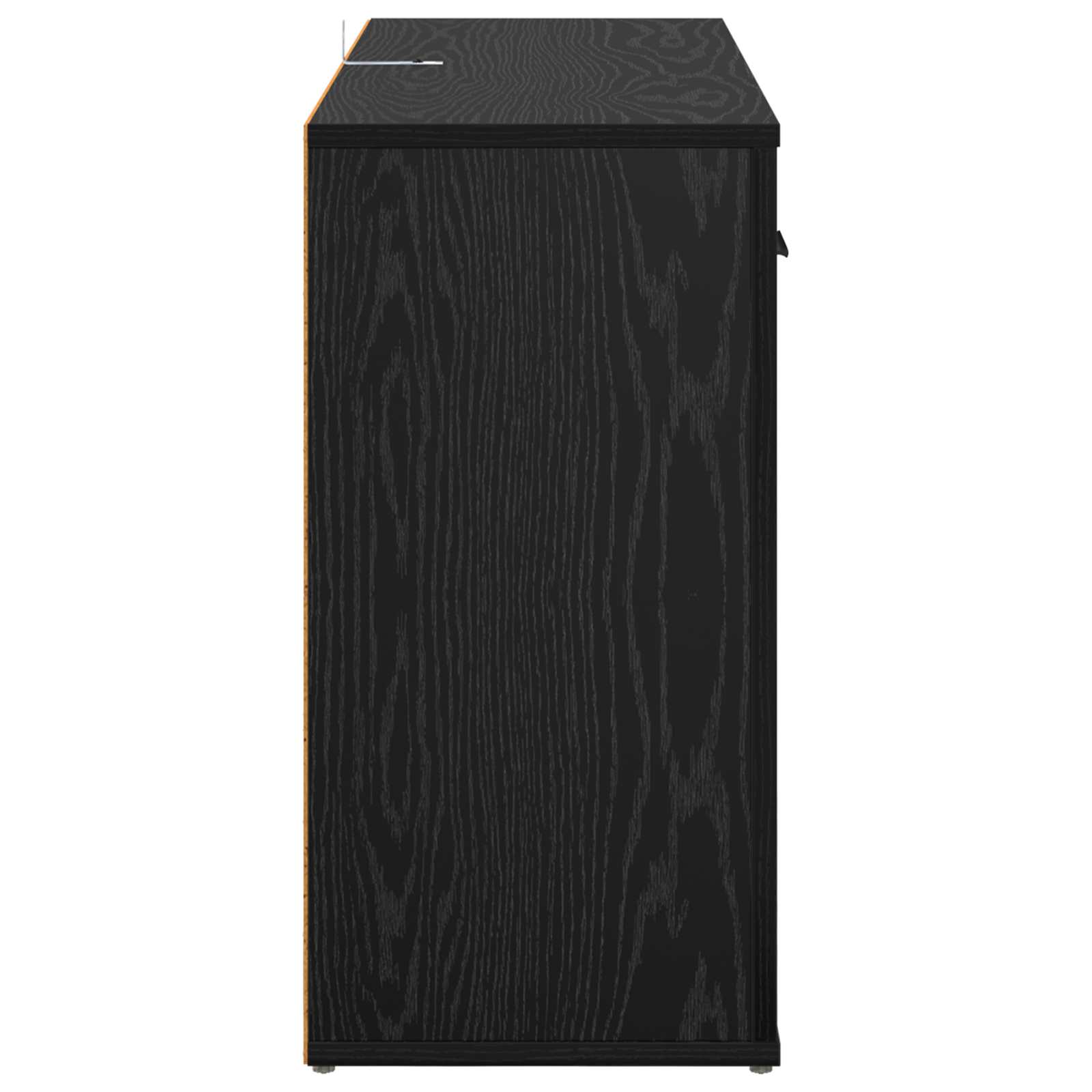 Buffet Chêne noir 100 x 30 x 59,5 cm Bois d'ingénierie - XIOS