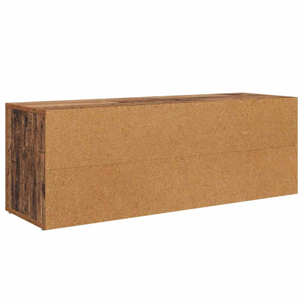 Meuble TV 100 x 31,5 x 35 cm Bois Ancien Bois d'ingénierie - XIOS