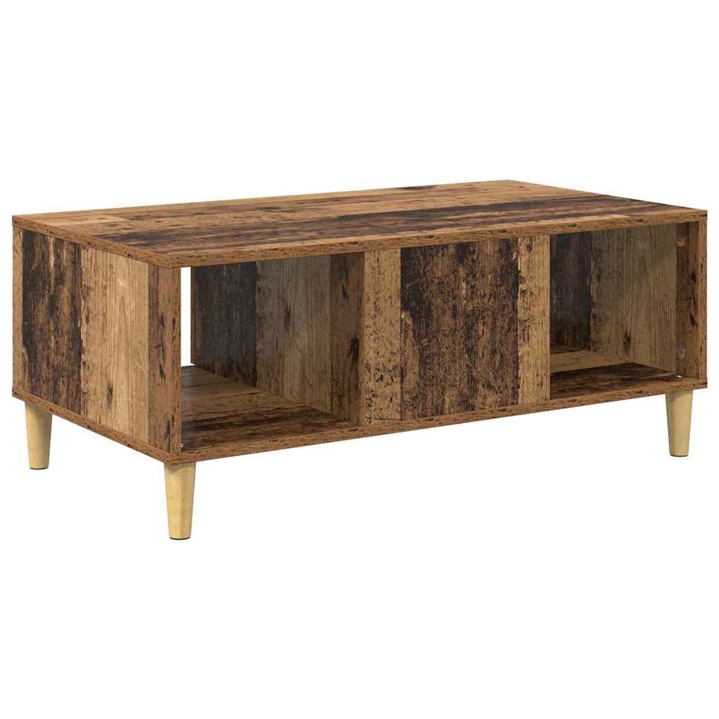 Table basse Bois Ancien 90 x 50 x 26,5 cm Bois d'ingénierie - XIOS