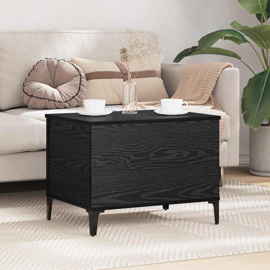 Table basse Chêne noir 60 x 44.5 x 45 cm Bois d'ingénierie - XIOS