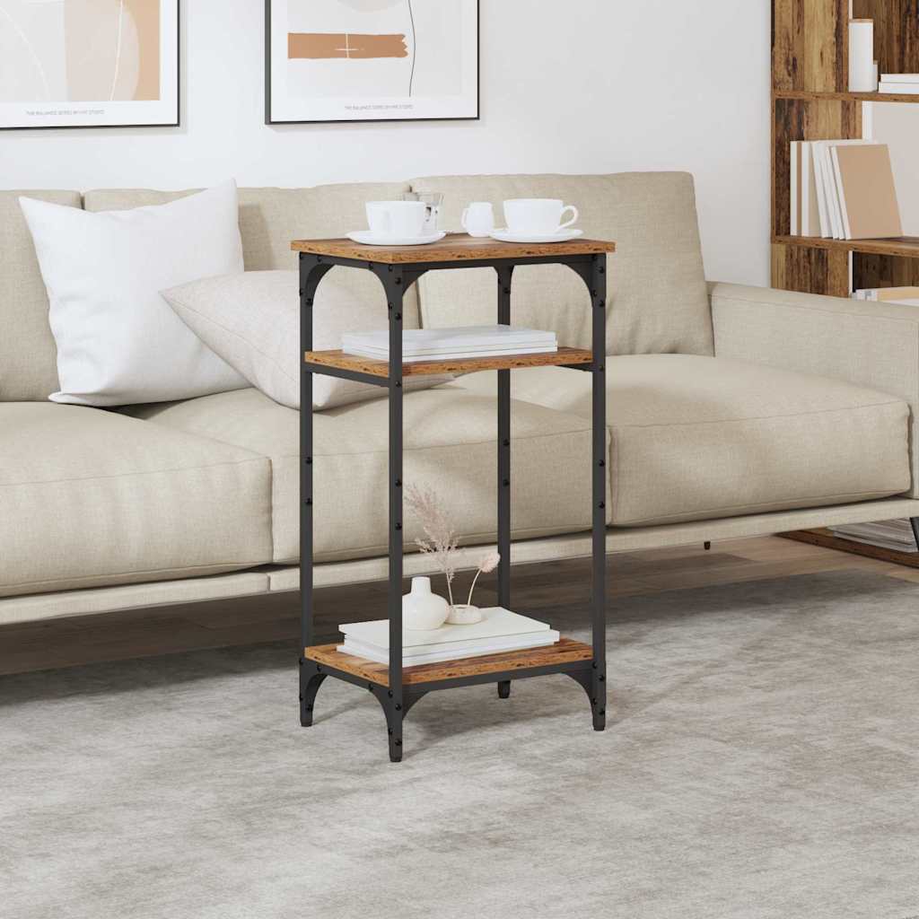 Table d'appoint Bois Ancien 40 x 30 x 75 cm Bois d'ingénierie - XIOS