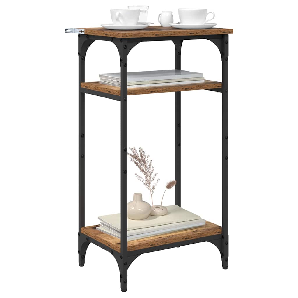 Table d'appoint Bois Ancien 40 x 30 x 75 cm Bois d'ingénierie - XIOS