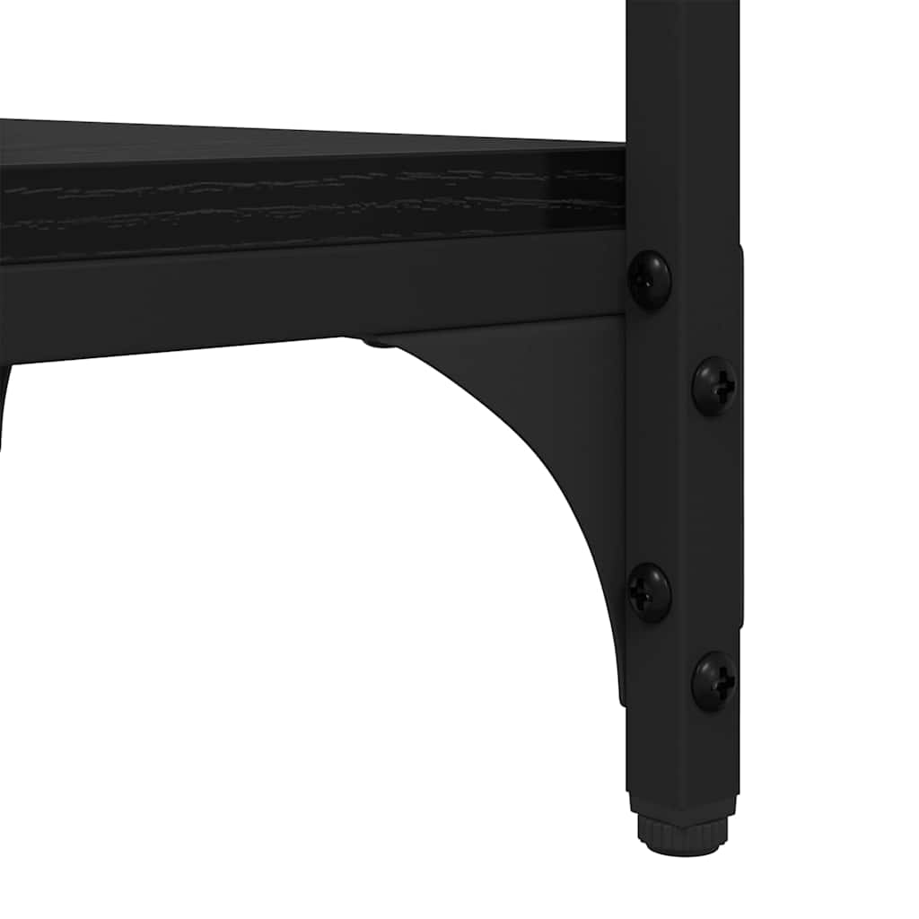 Table d'appoint Chêne noir 40 x 30 x 75 cm Bois d'ingénierie - XIOS