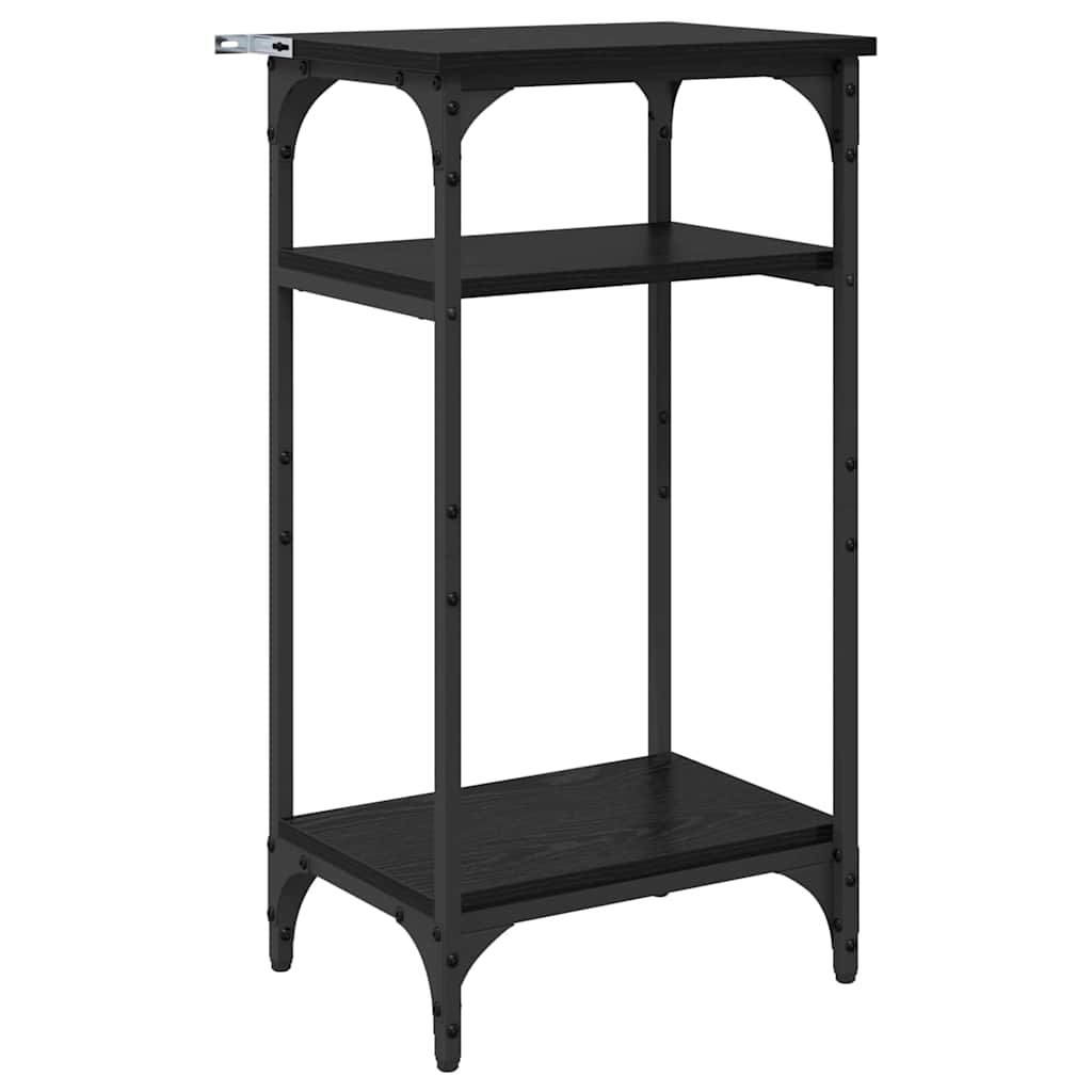 Table d'appoint Chêne noir 40 x 30 x 75 cm Bois d'ingénierie - XIOS