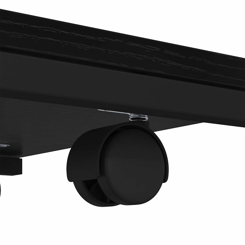 Table d'appoint Chêne noir 50 x 35 x 55,5 cm Bois d'ingénierie - XIOS