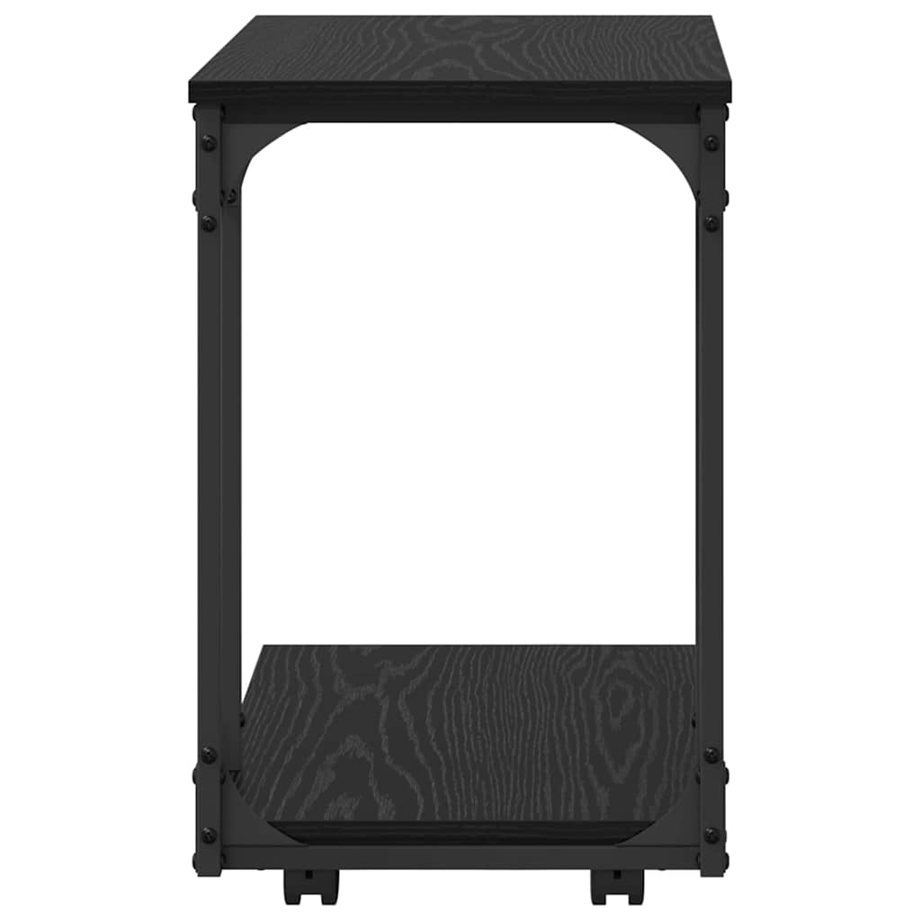 Table d'appoint Chêne noir 50 x 35 x 55,5 cm Bois d'ingénierie - XIOS