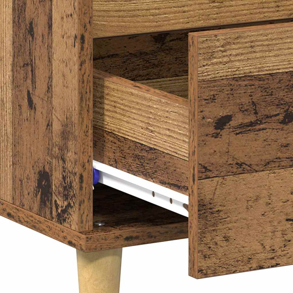 Table basse Bois Ancien 90 x 50 x 35 cm Bois d'ingénierie - XIOS