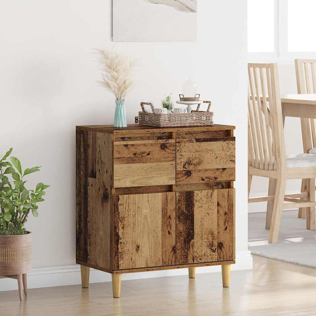 Buffet Bois Ancien 60 x 35 x 70 cm Bois d'ingénierie - XIOS