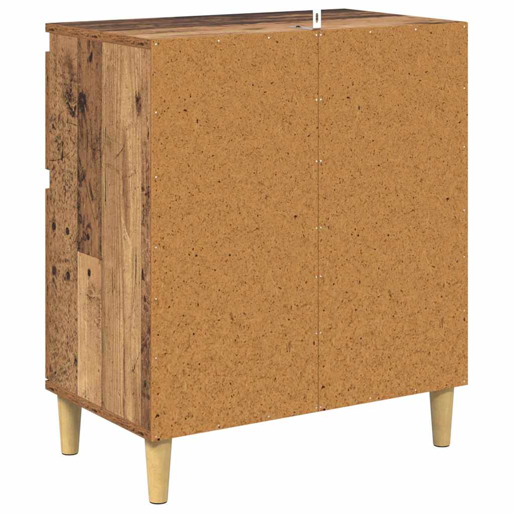 Buffet Bois Ancien 60 x 35 x 70 cm Bois d'ingénierie - XIOS