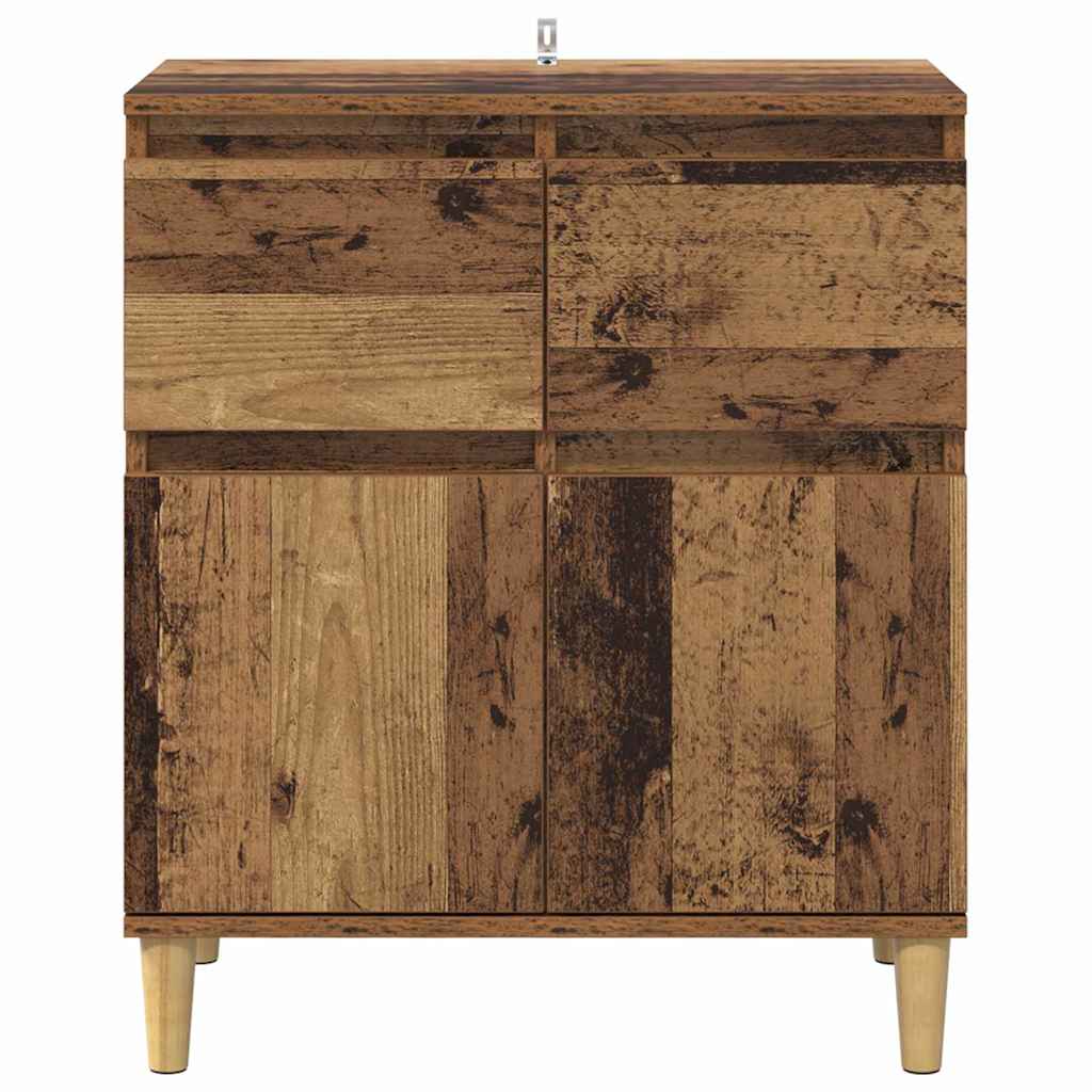 Buffet Bois Ancien 60 x 35 x 70 cm Bois d'ingénierie - XIOS