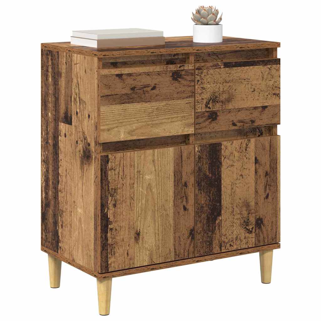 Buffet Bois Ancien 60 x 35 x 70 cm Bois d'ingénierie - XIOS