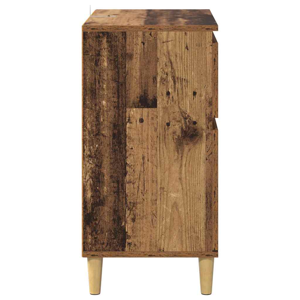 Buffet Bois Ancien 60 x 35 x 70 cm Bois d'ingénierie - XIOS