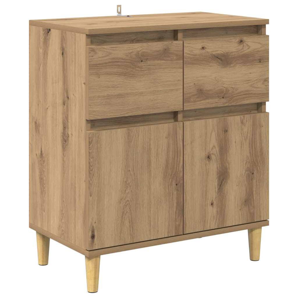 Buffet Chêne artisanal 60 x 35 x 70 cm Bois d'ingénierie - XIOS