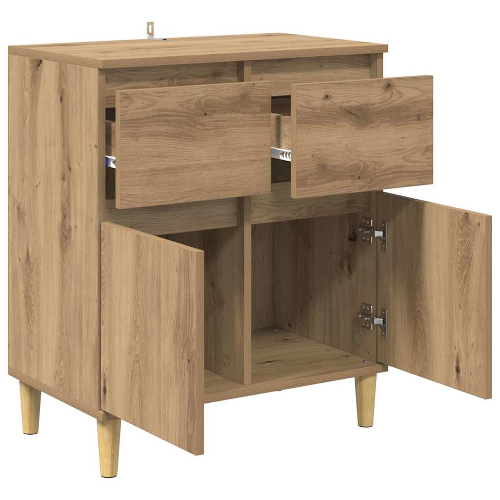Buffet Chêne artisanal 60 x 35 x 70 cm Bois d'ingénierie - XIOS