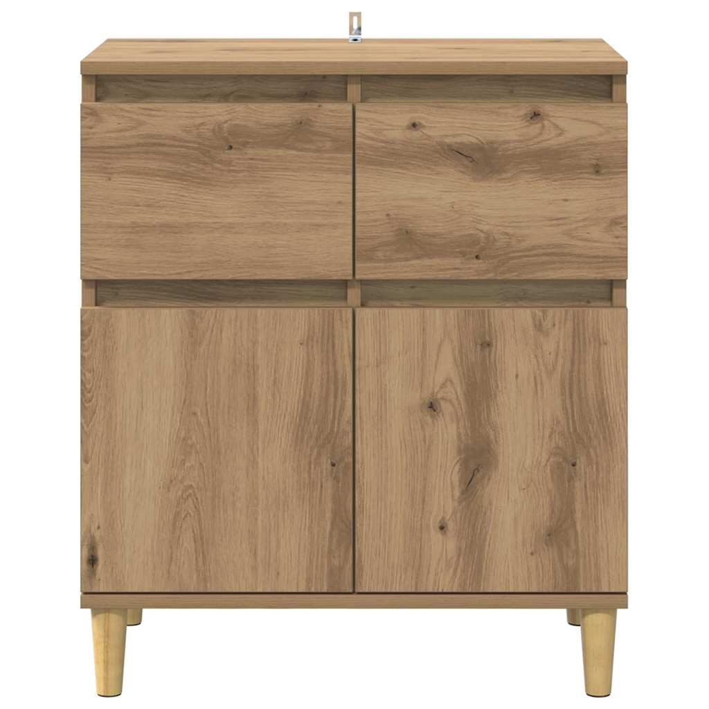 Buffet Chêne artisanal 60 x 35 x 70 cm Bois d'ingénierie - XIOS